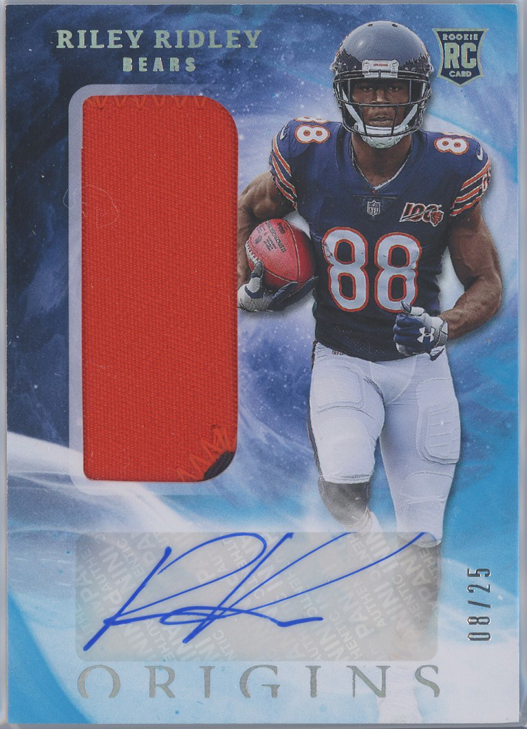 #136 Riley Ridley Bears RC Auto