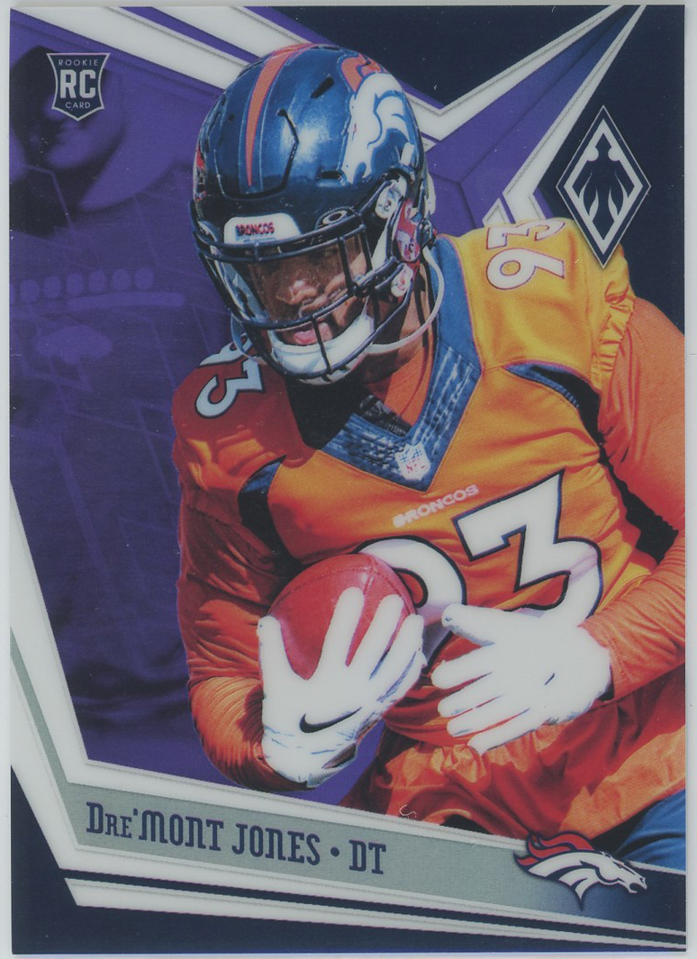 #184 Dre'Mont Jones Broncos RC