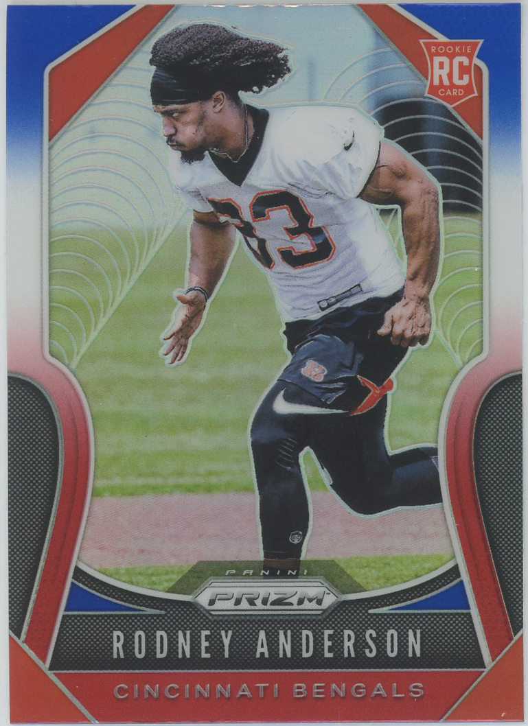 #337 Rodney Anderson Bengals RC