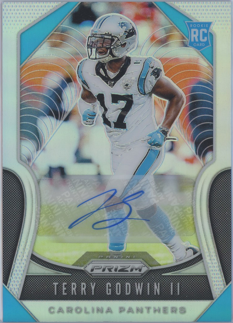 #393 Terry Godwin II Panthers RC Auto