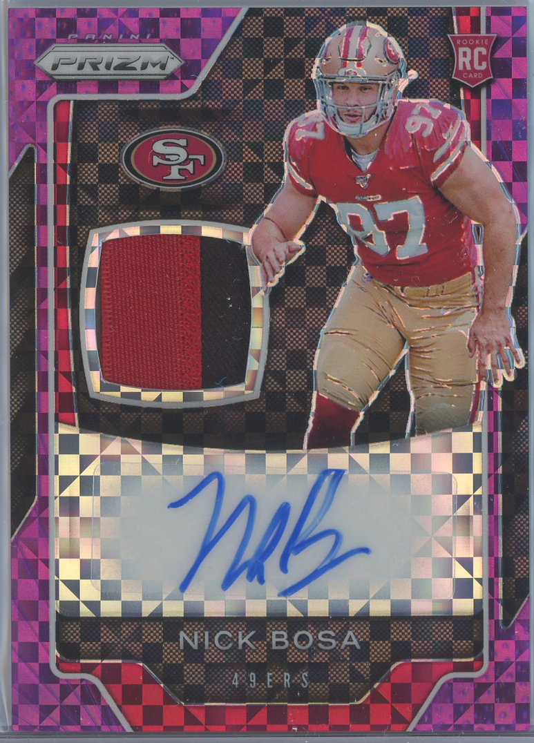 #RPA-NB Nick Bosa 49ers RC Auto