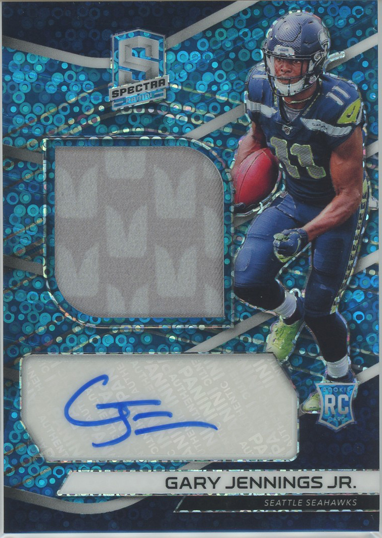 #233 Gary Jennings Jr. Seahawks RC Auto