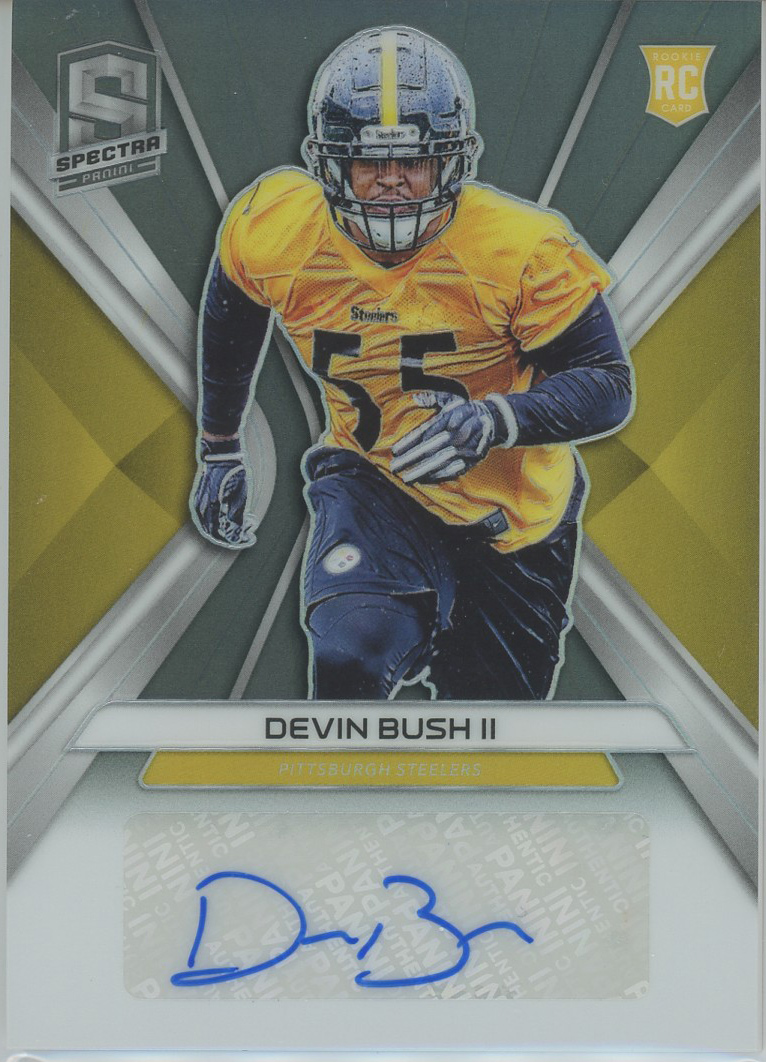 #RA-DB Devin Bush II Steelers RC Auto