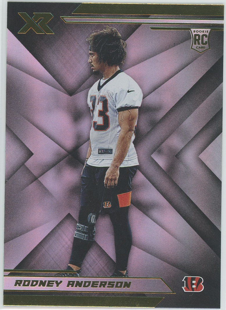#162 Rodney Anderson Bengals RC