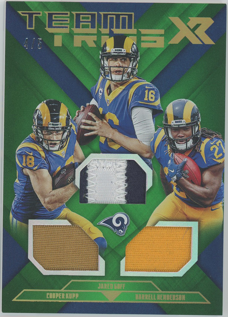 #TT-LR Jared Goff/Cooper Kupp/Darrell Henderson Rams