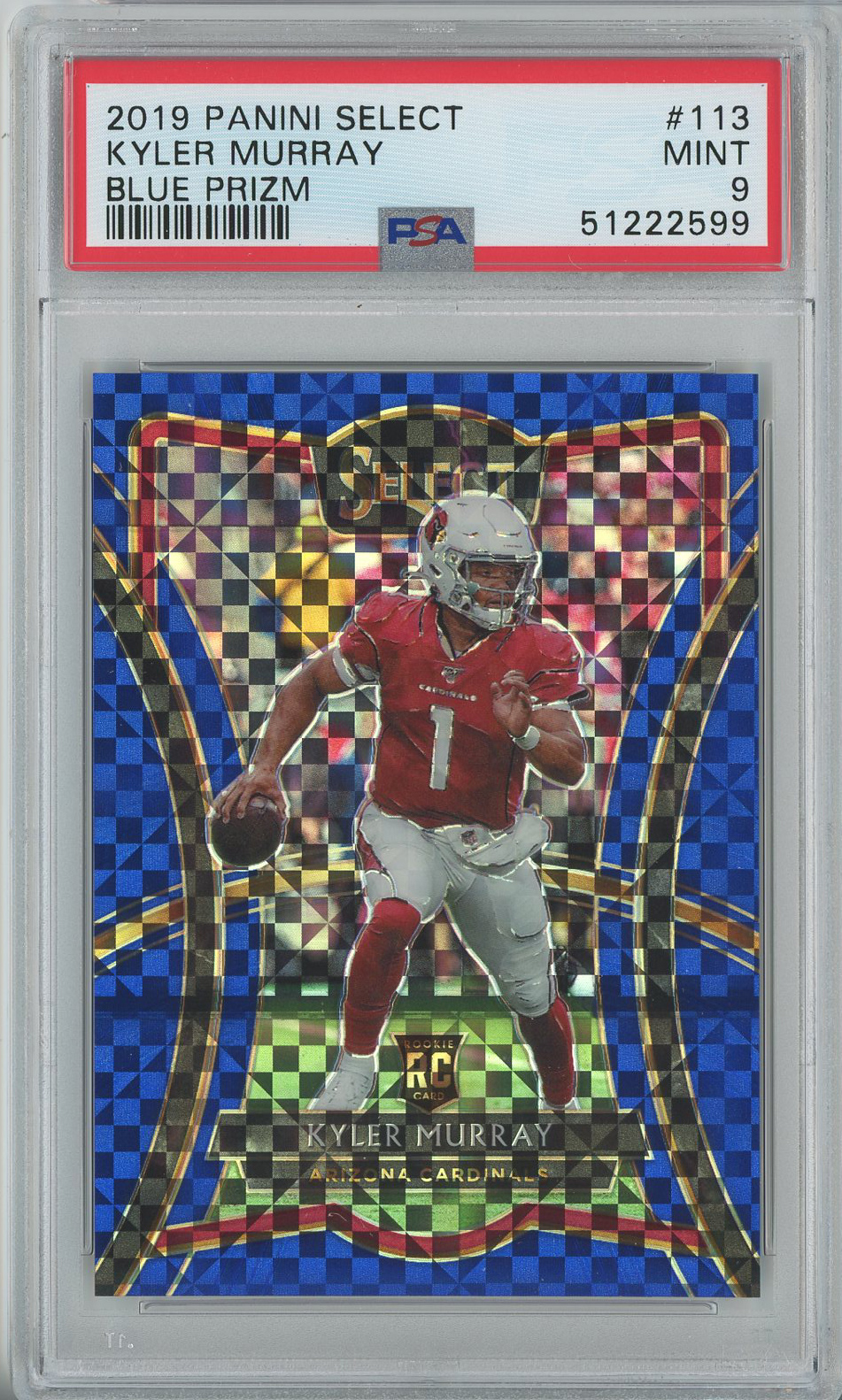 #113 Kyler Murray Cardinals RC PSA 9