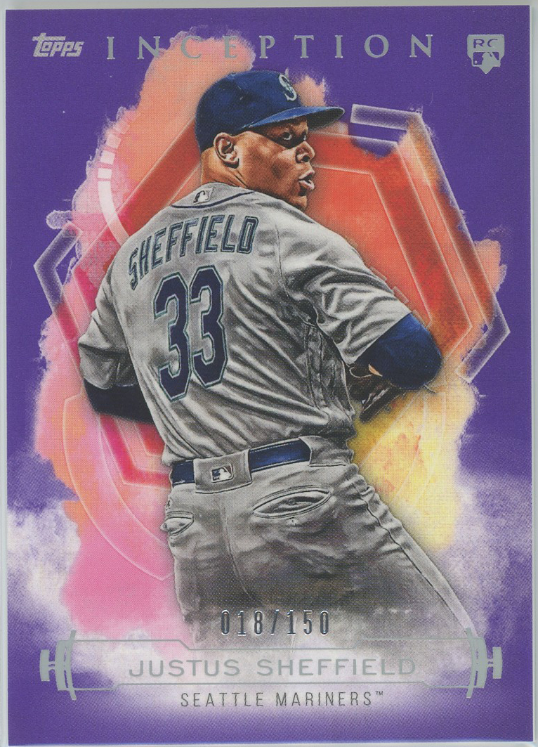 #94 Justus Sheffield Mariners RC 018/150