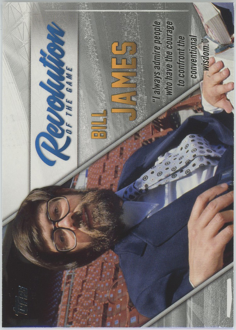 2019 Topps Revolution of the Game #REV-9 Bill James