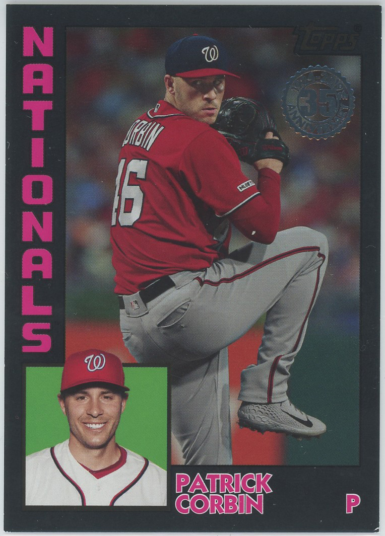 #84-35 Patrick Corbin Nationals