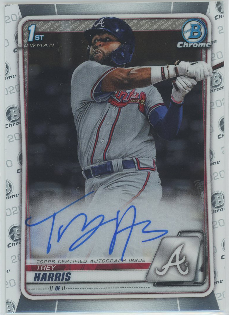 #CPA-TH Trey Harris Braves RC Auto