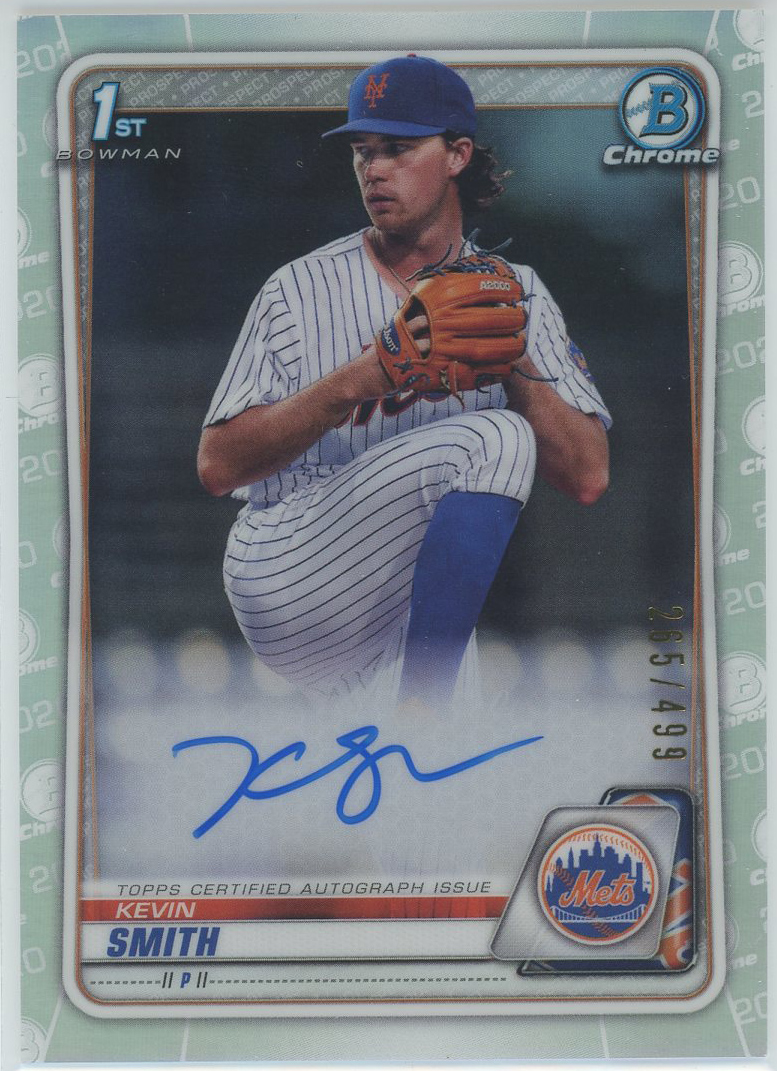 #CPA-KS Kevin Smith Mets RC Auto
