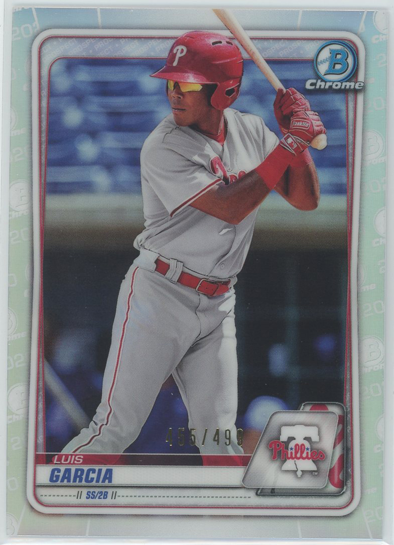 #BCP-199 Luis Garcia Phillies RC