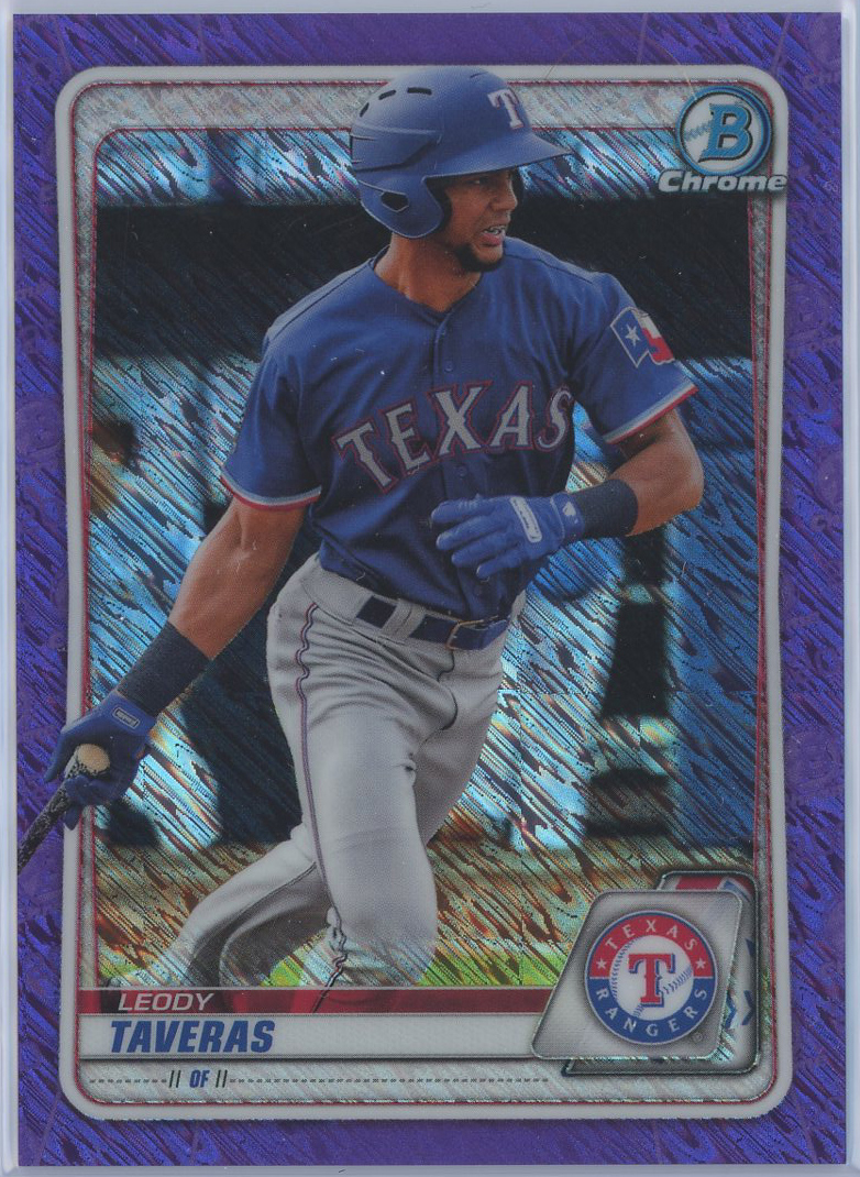 #BCP-188 Leody Taveras Rangers RC