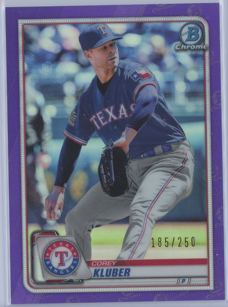 #67 Corey Kluber Rangers