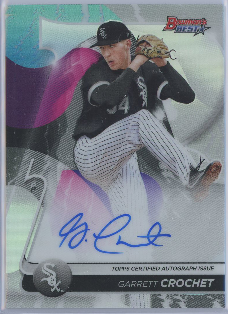 #B20-GC Garrett Crochet White Sox RC Auto