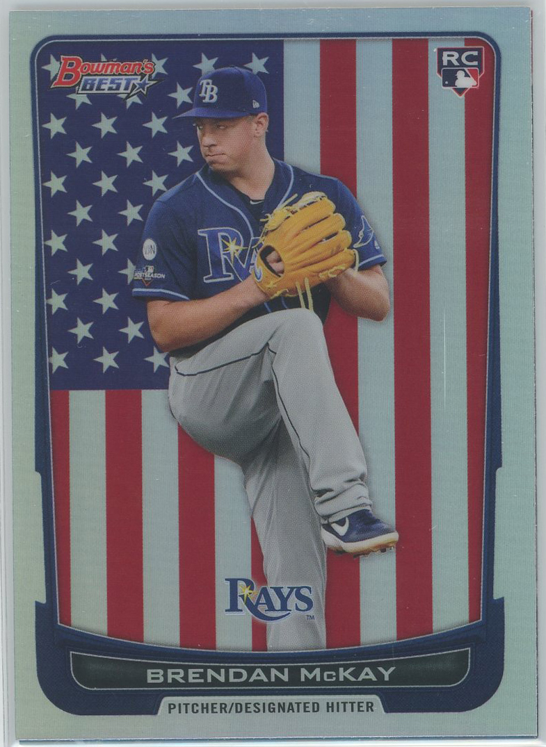 #DB-9 Brendan McKay Rays RC