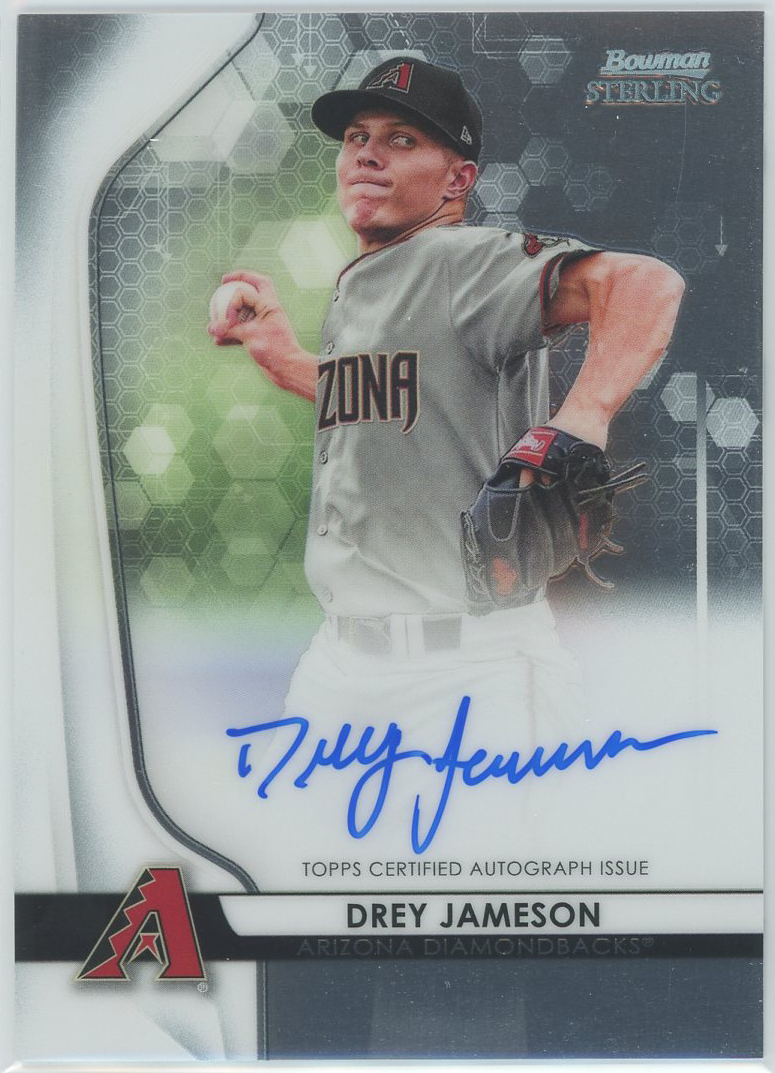 #BSPA-DJ Drey Jameson Diamondbacks RC Auto