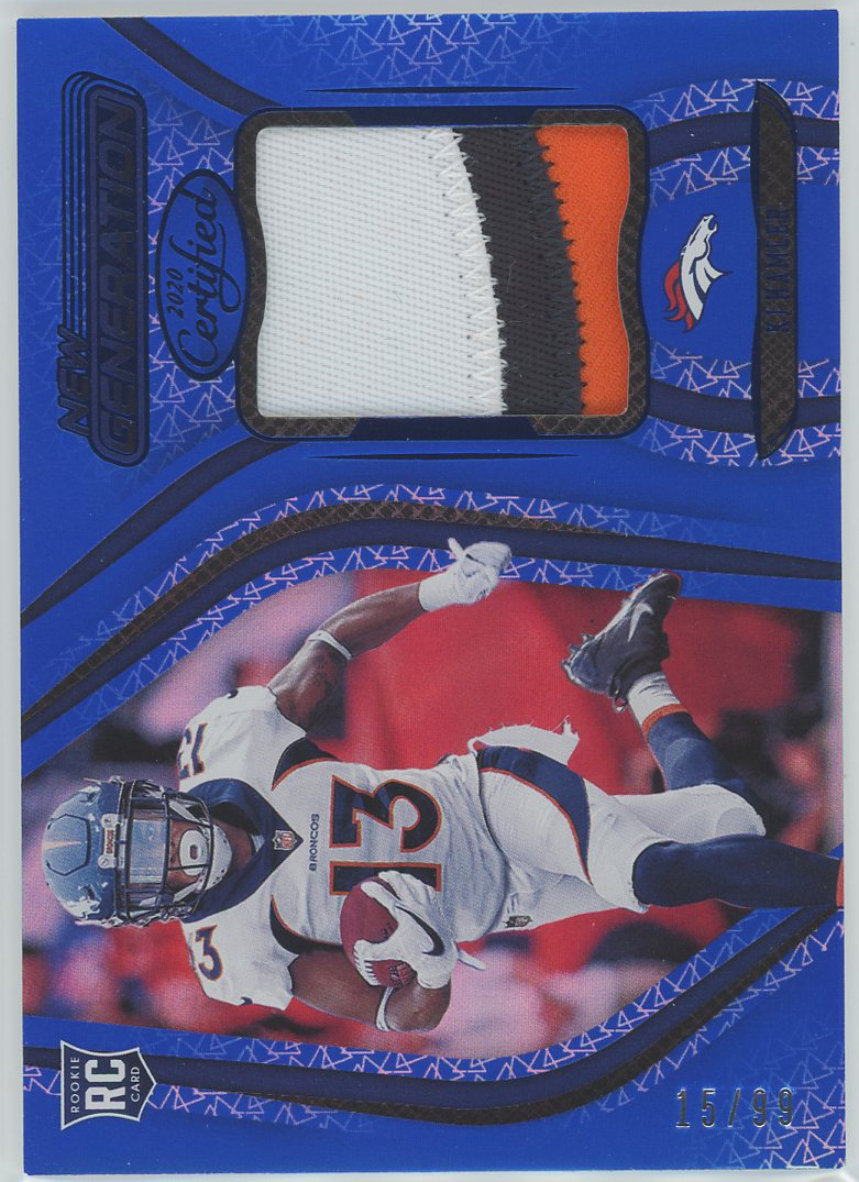 #20 K.J. Hamler Broncos RC