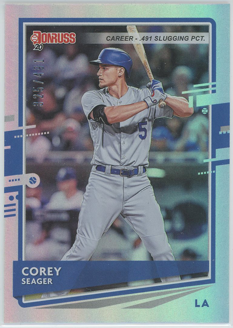 #106 Corey Seager Dodgers