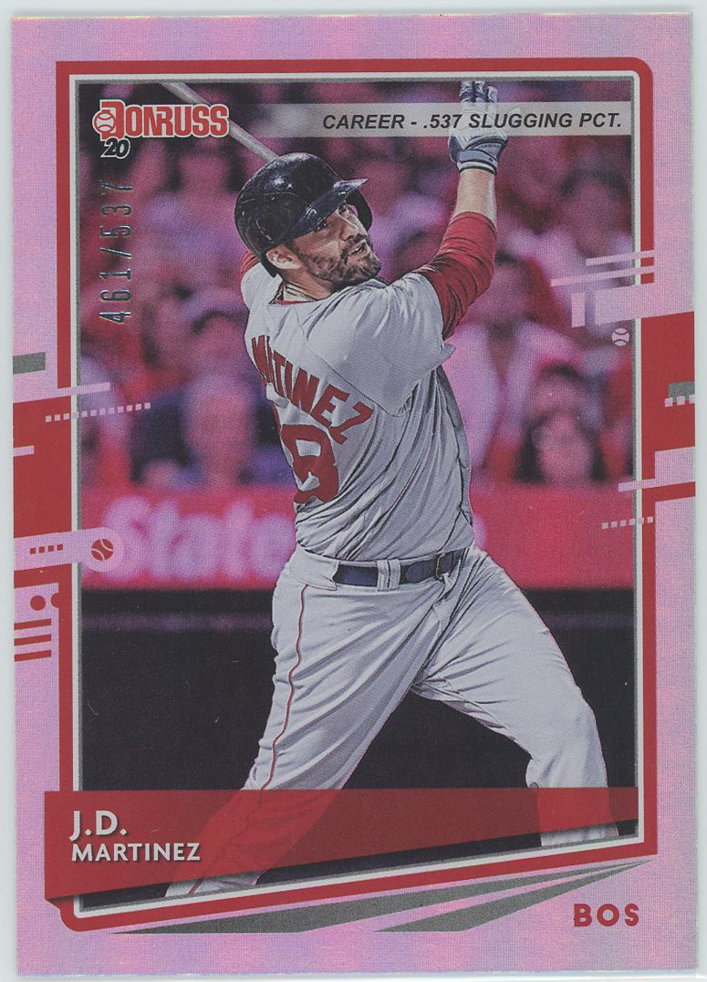 #183 J.D. Martinez Red Sox