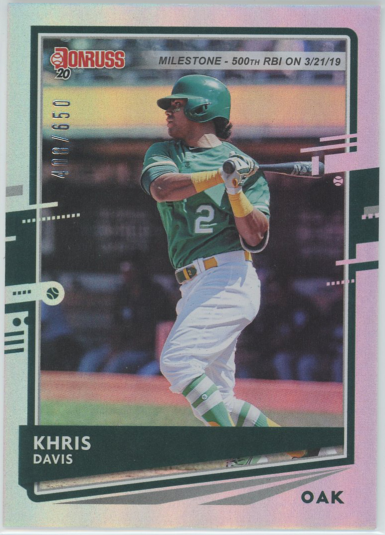 #88 Khris Davis A's