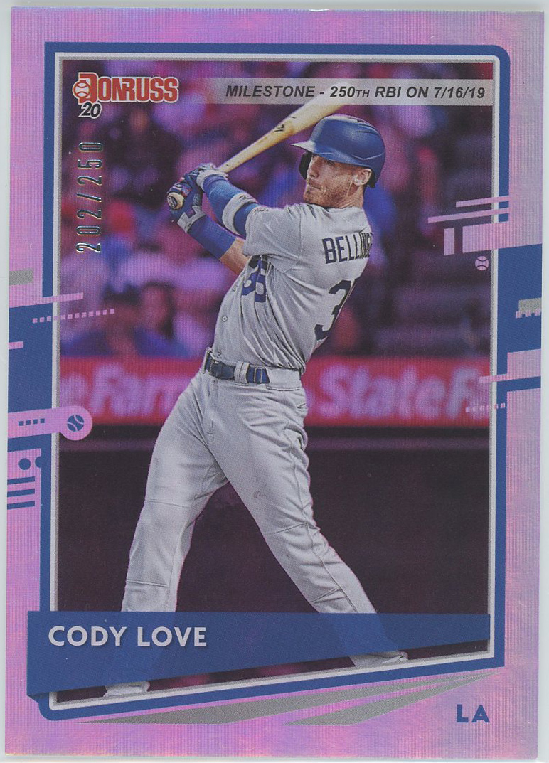 #84 Cody Bellinger Dodgers