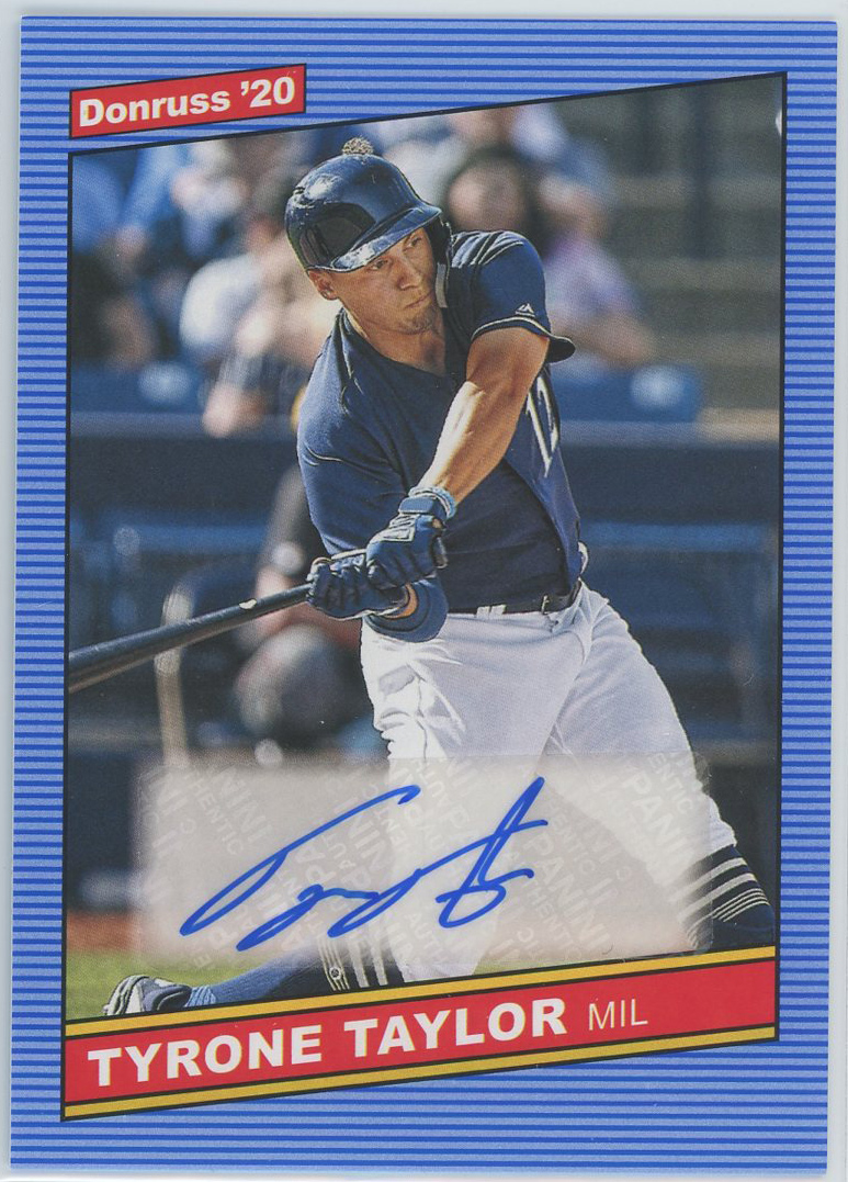 #86S-TT Tyrone Taylor Brewers Auto