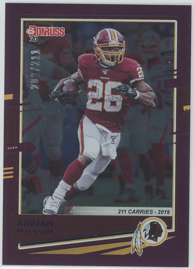 #238 Adrian Peterson Redskins Variation