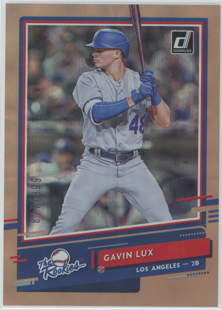 #R-8 Gavin Lux Dodgers RC