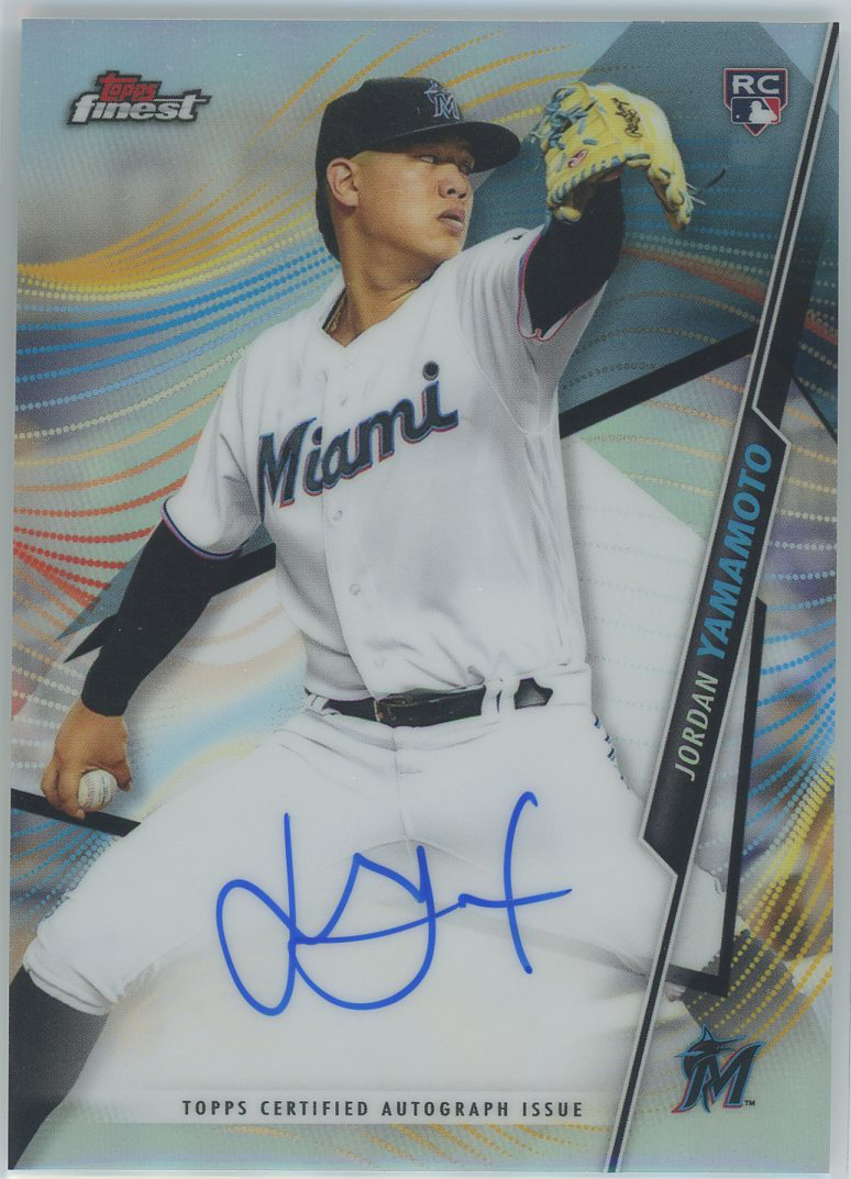 #FA-JY Jordan Yamamoto Marlins RC Auto