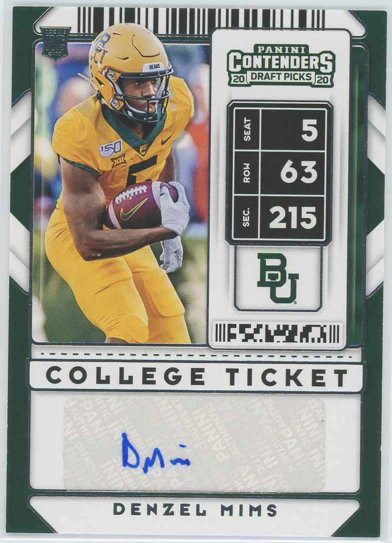 #153 Denzel Mims Jets RC Auto