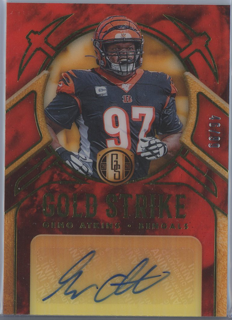 #GST4 Geno Atkins Bengals Auto