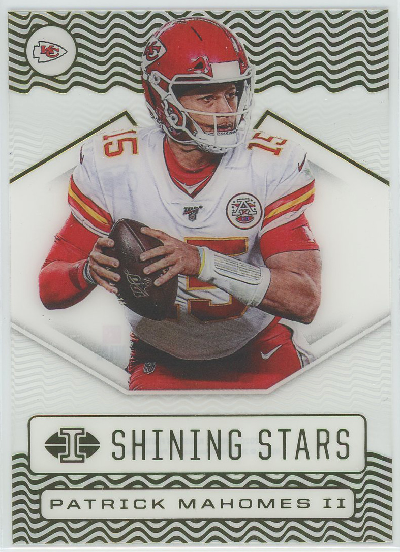2020 Panini Illusions Shining Stars #SS3 Patrick Mahomes II Chiefs