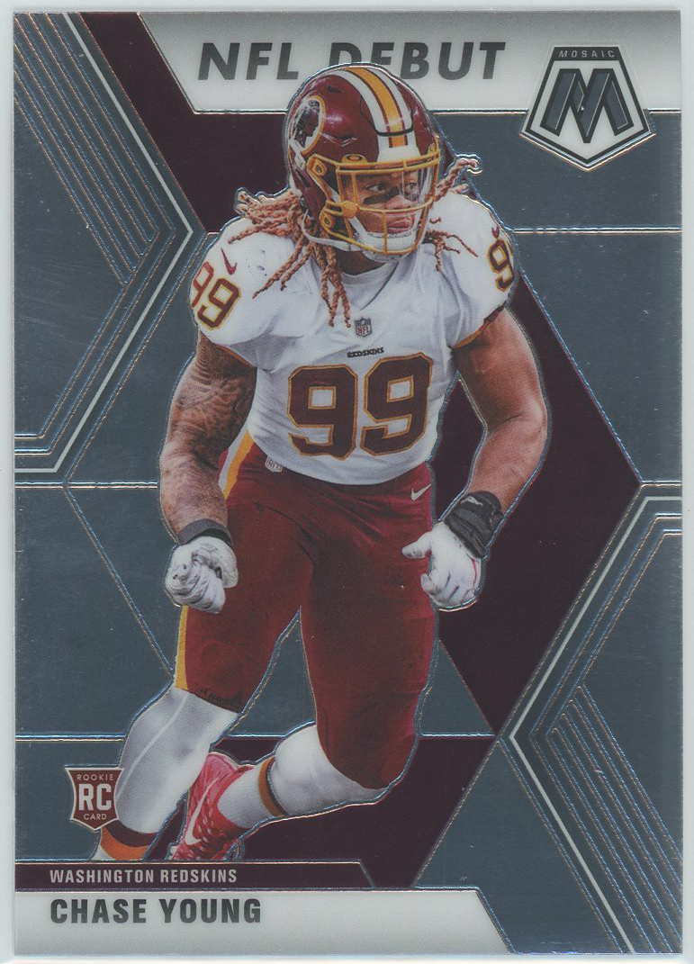 #272 Chase Young Debut Redskins RC