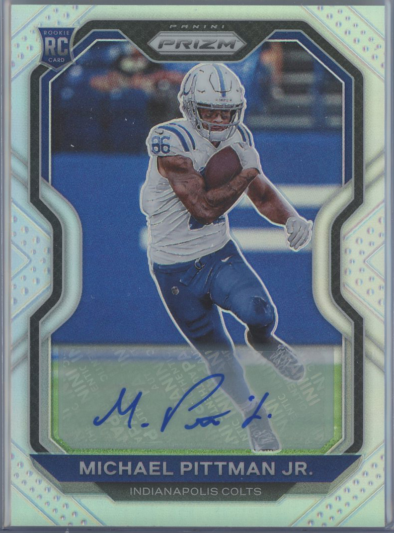 #333 Michael Pittman Jr. Colts RC Auto