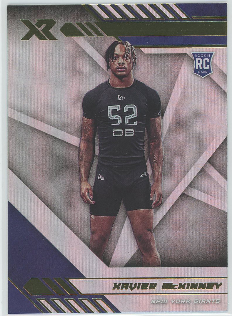 #156 Xavier McKinney Giants RC