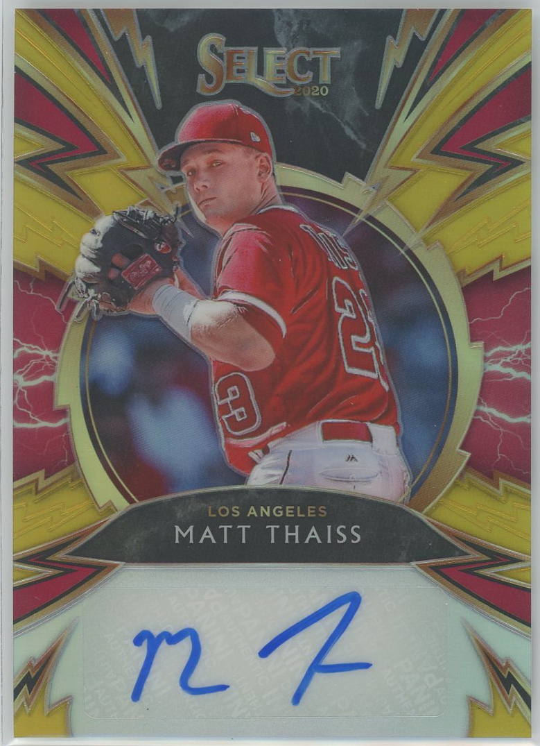 #SS-MT Matt Thaiss Angels RC Auto