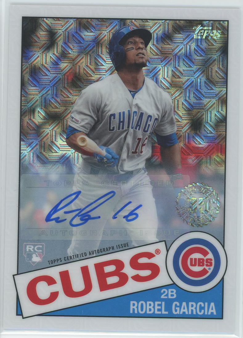 #85C-47 Robel Garcia Cubs RC Auto 016/299