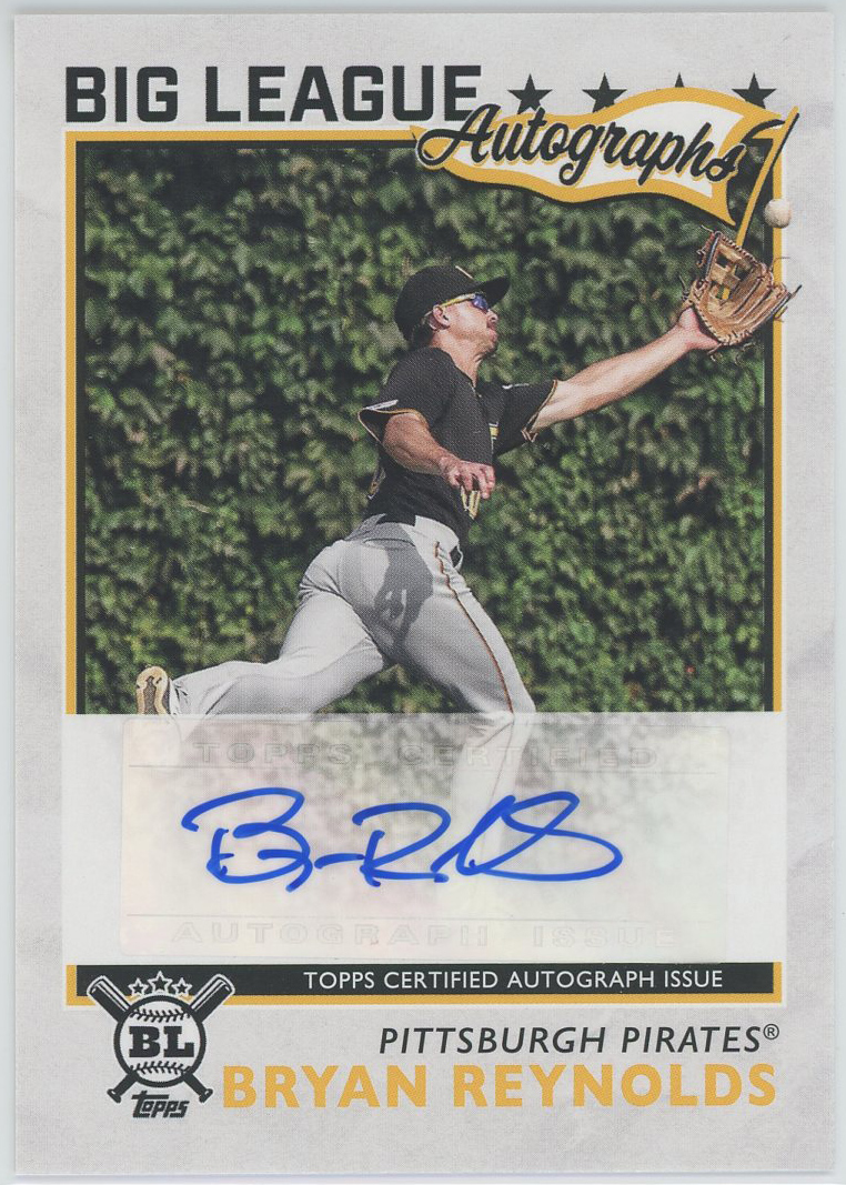 #BLA-BR Bryan Reynolds Pirates Auto