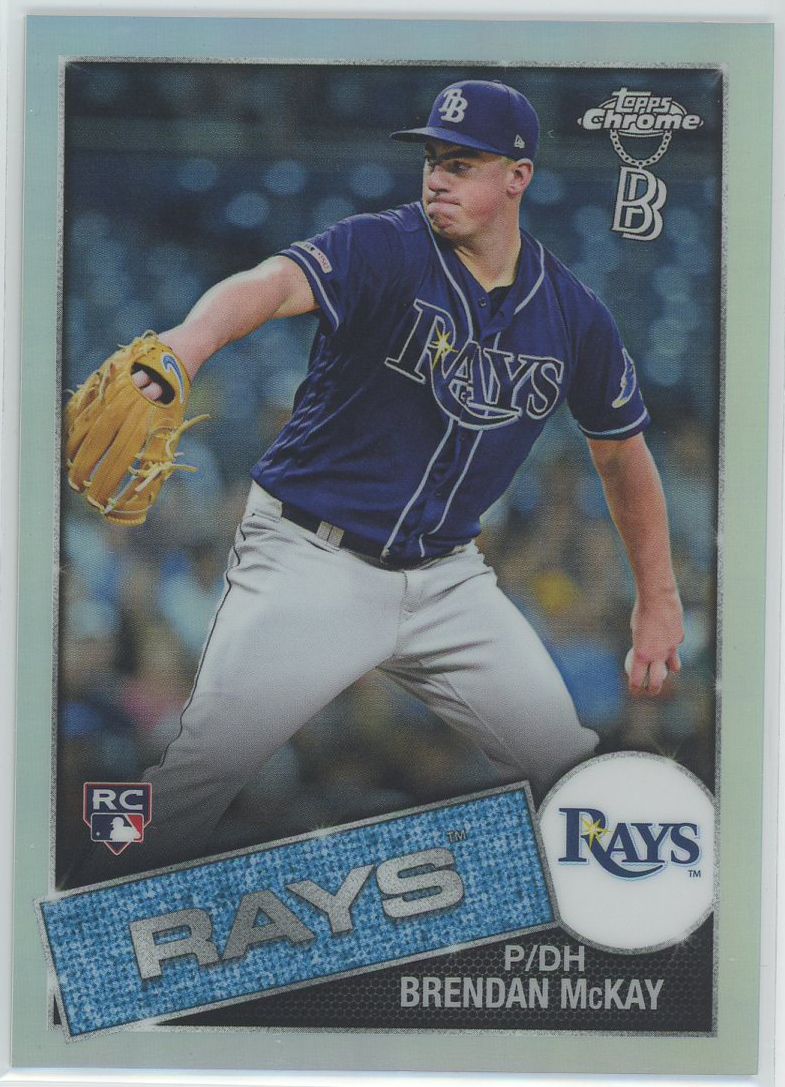 #85TC-13 Brendan McKay Rays RC