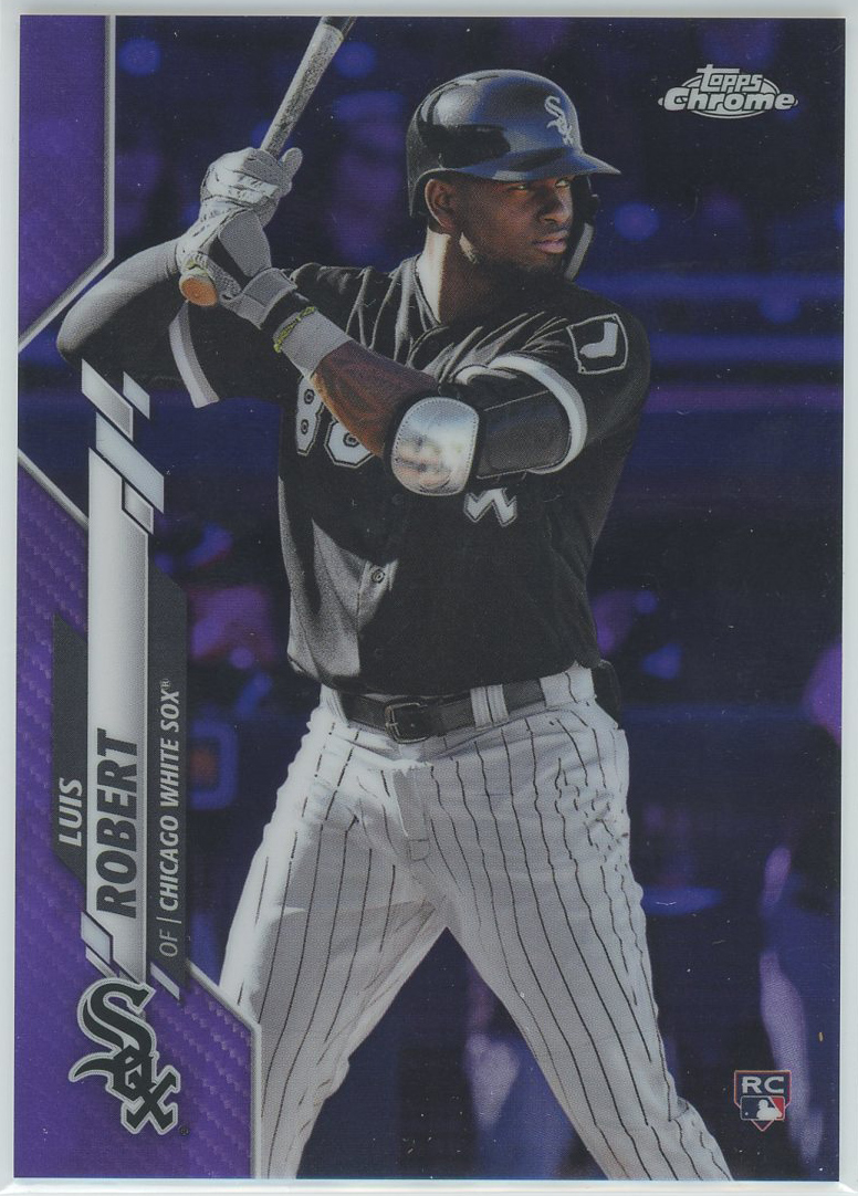 #60 Luis Robert White Sox RC