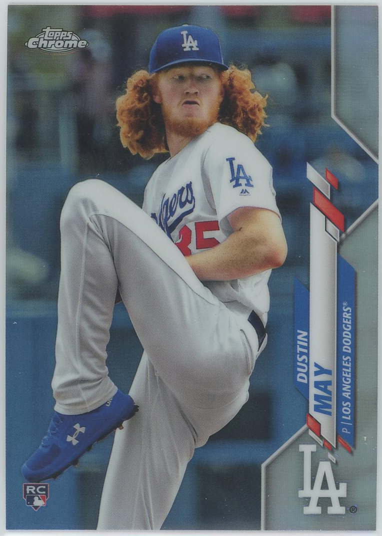 #176 Dustin May Dodgers RC