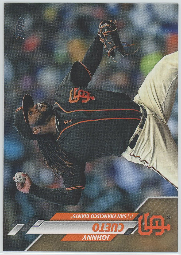 #185 Johnny Cueto Giants