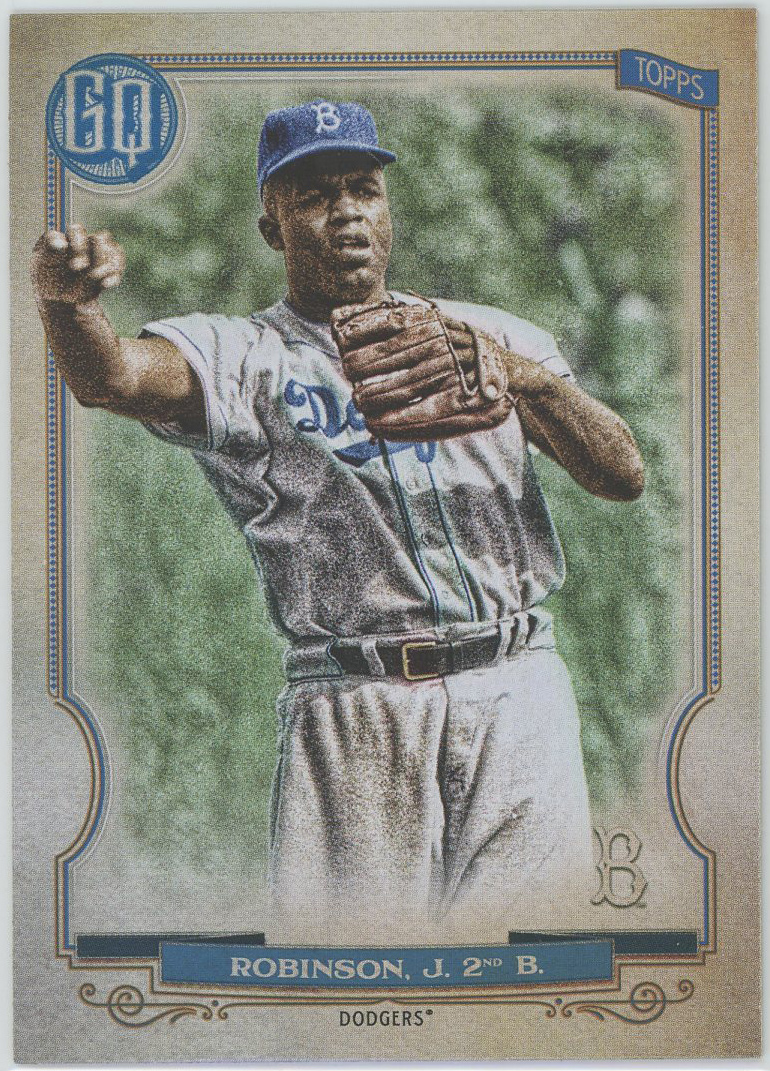 #320 Jackie Robinson Dodgers SP