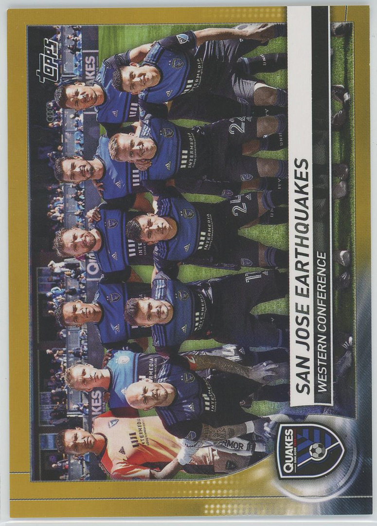 #139 San Jose Earthquakes Team Card