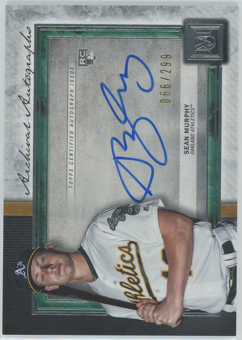 #AA-SM Sean Murphy A's RC Auto 066/299