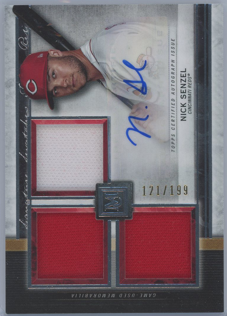 #SSTA-NSE Nick Senzel Reds Auto 121/199