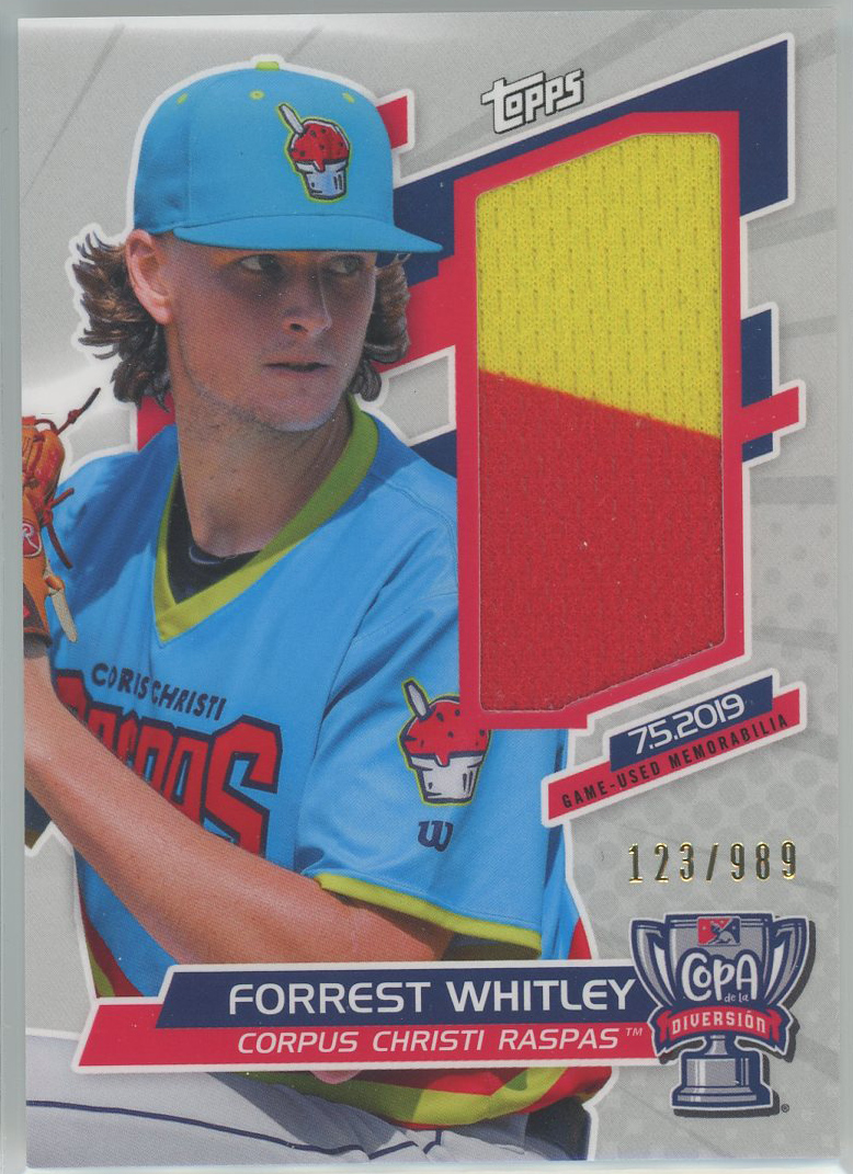 #COR-AT Forrest Whitley Astros RC 123/989