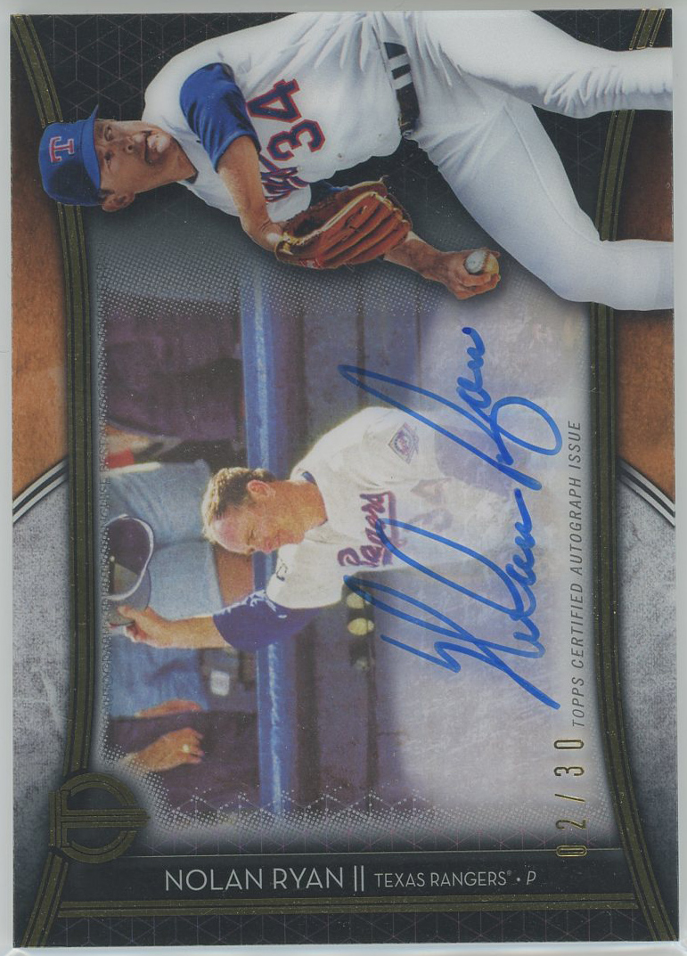 #FBA-NR Nolan Ryan Rangers Auto