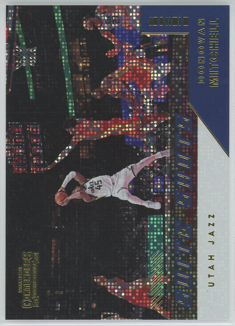 2021-22 Panini Contenders Suite Shots #19 Donovan Mitchell Jazz